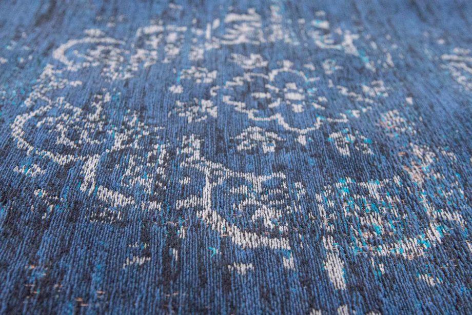 Louis De Poortere preproga LX 8254 Fading World Medaillon Blue Night zoom