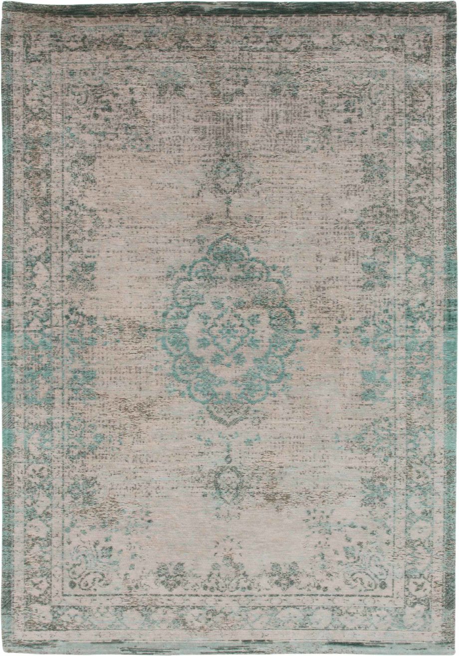 Louis De Poortere preproga LX 8259 Fading World Medaillon Jade Oyster