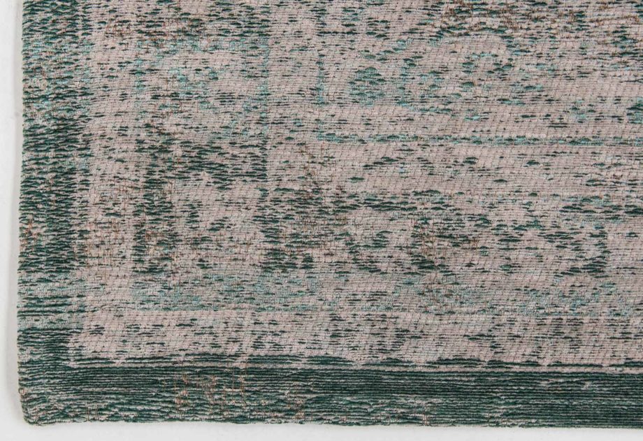 Louis De Poortere preproga LX 8259 Fading World Medaillon Jade Oyster corner