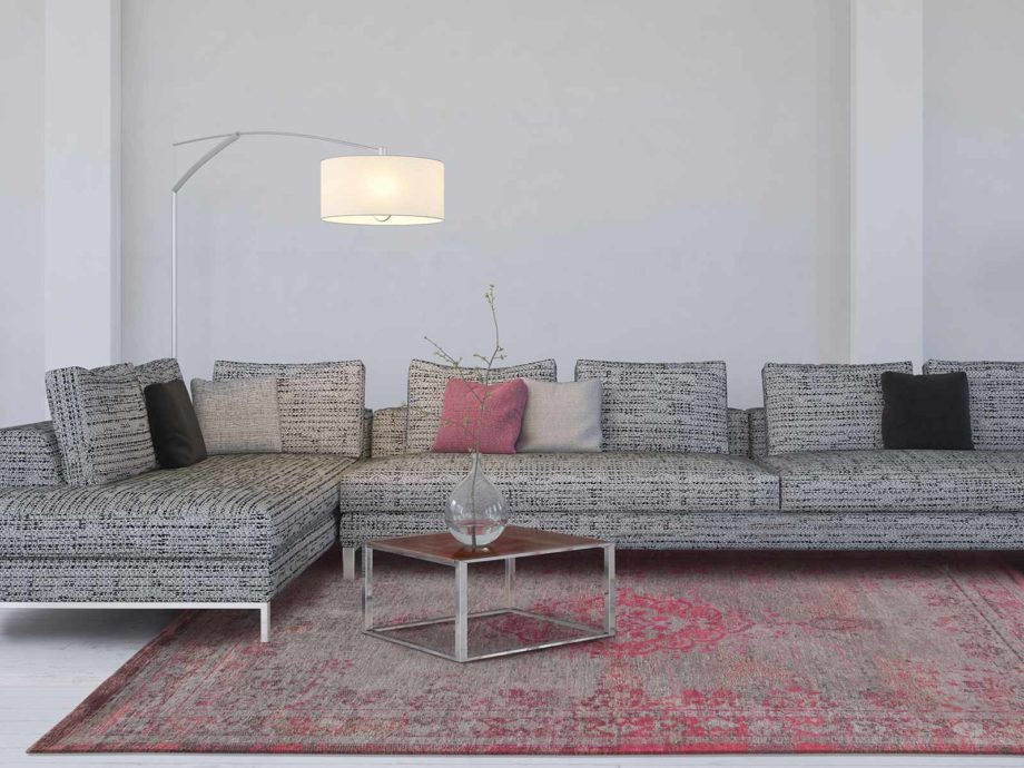 Louis De Poortere preproga LX 8261 Fading World Medaillon Pink Flash interior