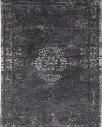 Louis De Poortere preproga LX 8263 Fading World Medaillon Mineral Black