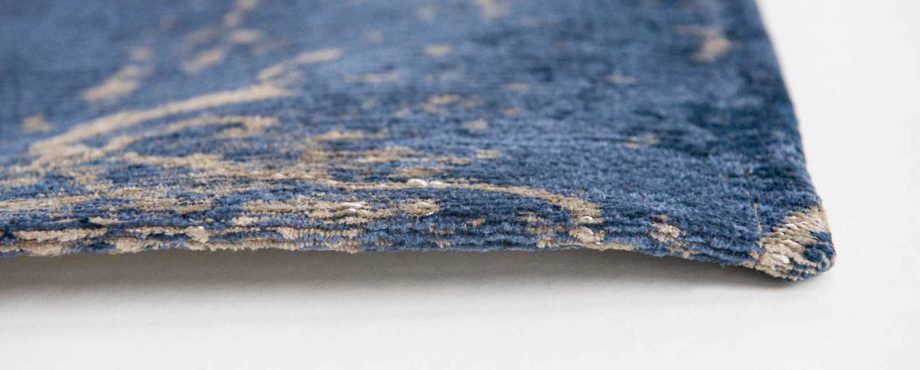 Louis De Poortere preproga LX 8629 Mad Men Cracks Abyss Blue side