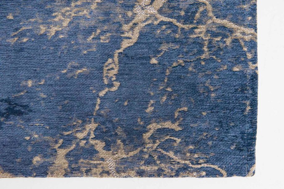 Louis De Poortere preproga LX 8629 Mad Men Cracks Abyss Blue zoom 3