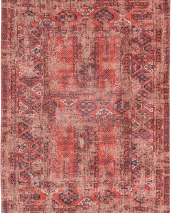 Louis De Poortere preproga LX 8719 Antiquarian Antique Hadschlu 782 Red