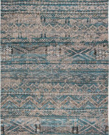 Louis De Poortere preproga LX 9110 Antiquarian Kilim Zemmuri Blue