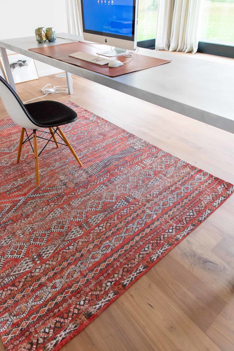 Louis De Poortere preproga LX 9115 Antiquarian Kilim Fez Red interior 2