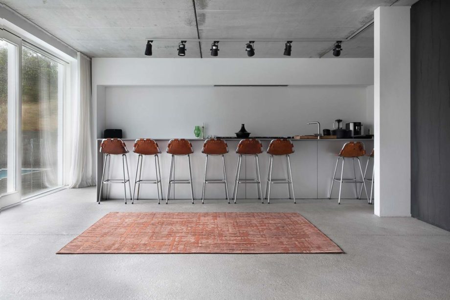 Louis De Poortere preproga LX 9199 Structures Baobab Za Copper interior 1