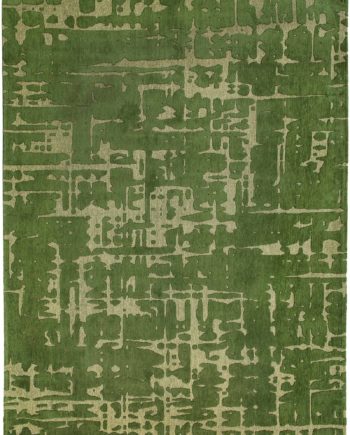 Louis De Poortere preproga LX 9202 Structures Baobab Perrier Green