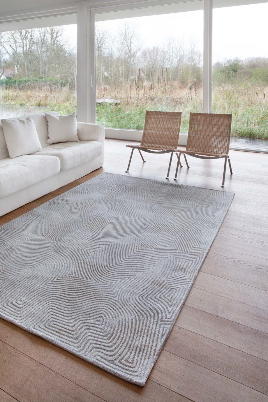 Louis De Poortere preproga LX 9228 Meditation Coral Oyster White interior 3