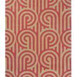 Florence Broadhurst Turnabouts Claret 039200