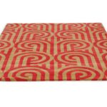 Florence Broadhurst Turnabouts Claret 039200 D