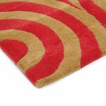 Florence Broadhurst Turnabouts Claret 039200 E