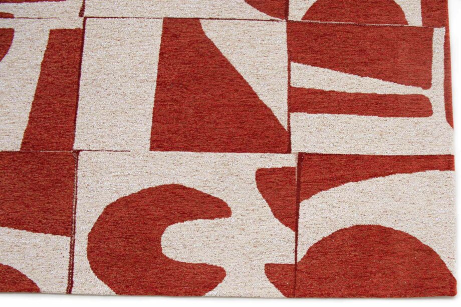 Louis De Poortere preproga Craft Papercut 9364 Rust corner