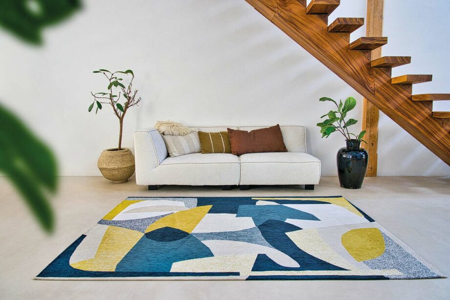 Louis De Poortere preproga Gallery Shapes 9369 Duck Song interior 1