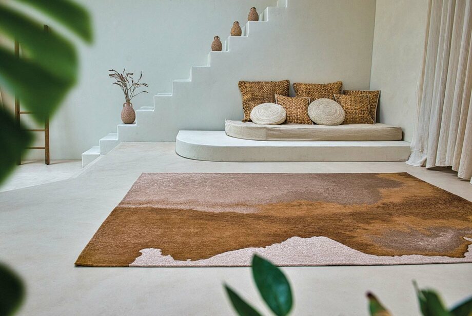 Louis De Poortere preproga Meditation Lagoon 9326 Chestnut interior 1