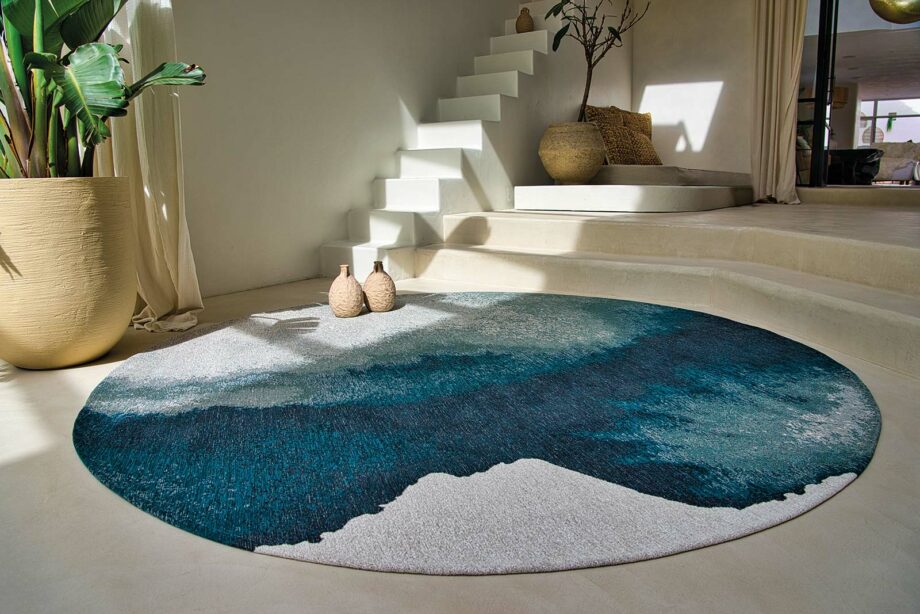 Louis De Poortere preproga Meditation Lagoon 9332 Inkjet interior 2