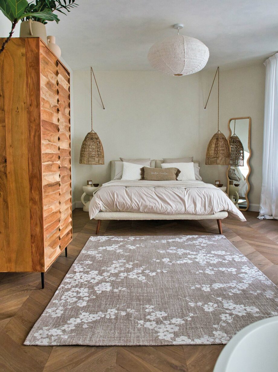 Louis De Poortere preproga Sakura 9373 Morning Mist interior 1