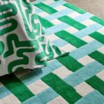 Harlequin Basket Weave Emerald Aquamarine 144107 interior C