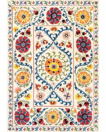 Louis De Poortere preproga Antiquarian Suzani 9728 Origine