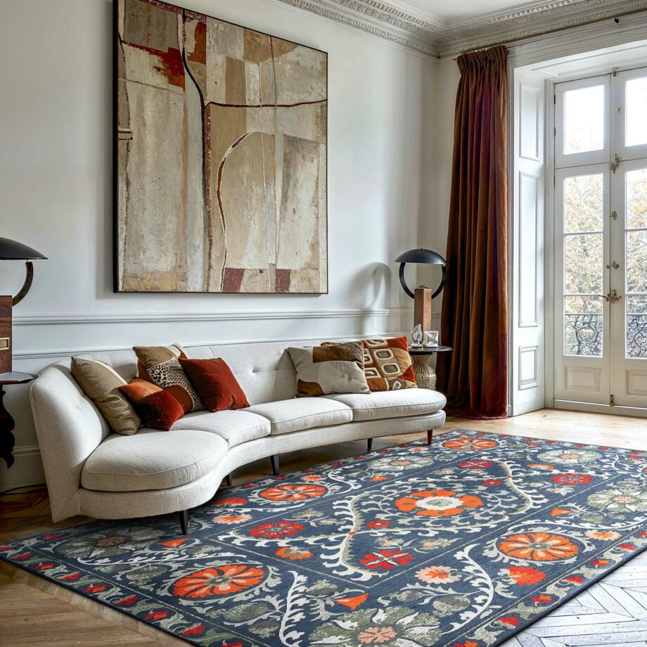 Louis De Poortere preproga Antiquarian Suzani 9730 Nordic Ambiance