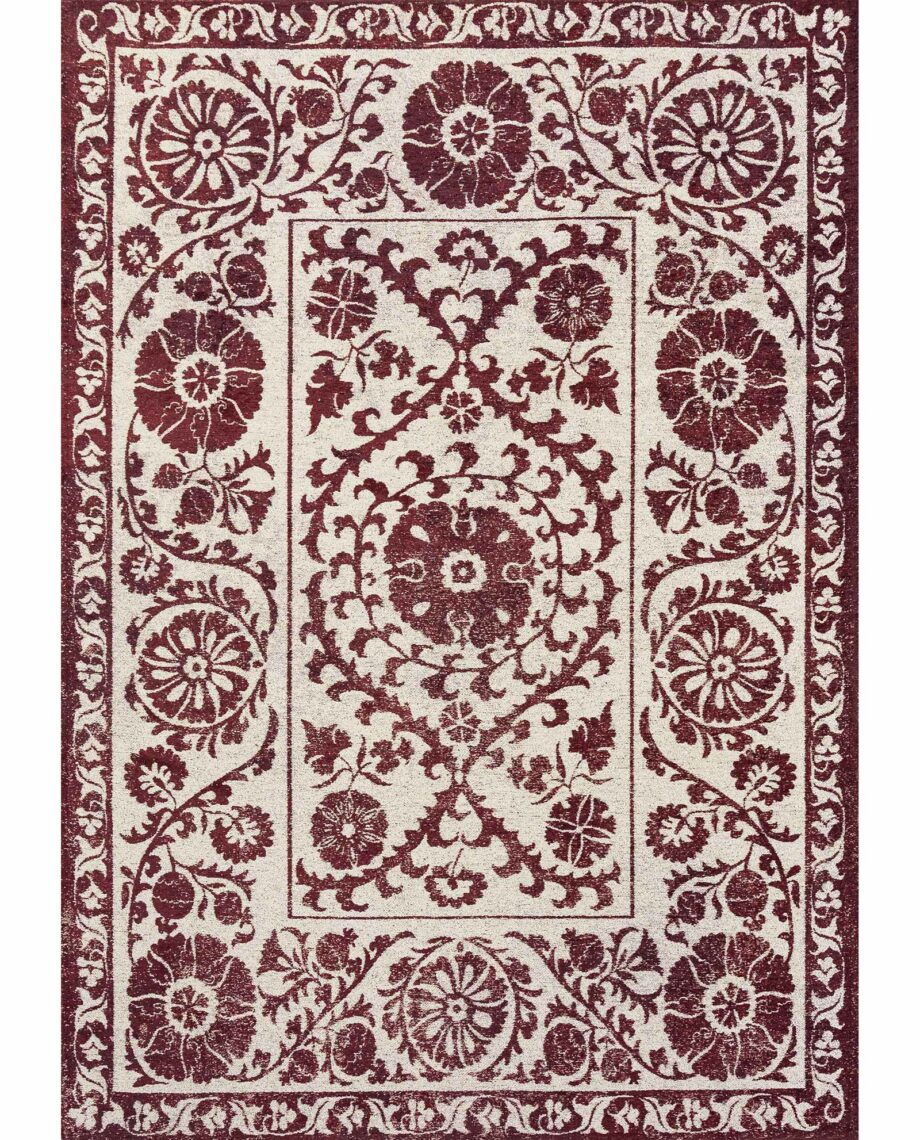 Louis De Poortere preproga Antiquarian Suzani 9734 Zephyr