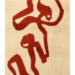Louis De Poortere preproga Craft Ribbon 9847 Imperial Red
