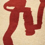 Louis De Poortere preproga Craft Ribbon 9847 Imperial Red zoom vertical