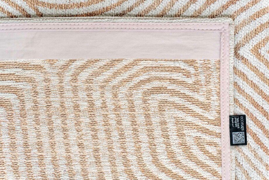 Louis De Poortere preproga Meditation Coral 9800 Indian Sand back