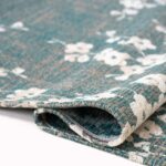 Louis De Poortere preproga Sakura 9850 Sakura Lake Blue fold