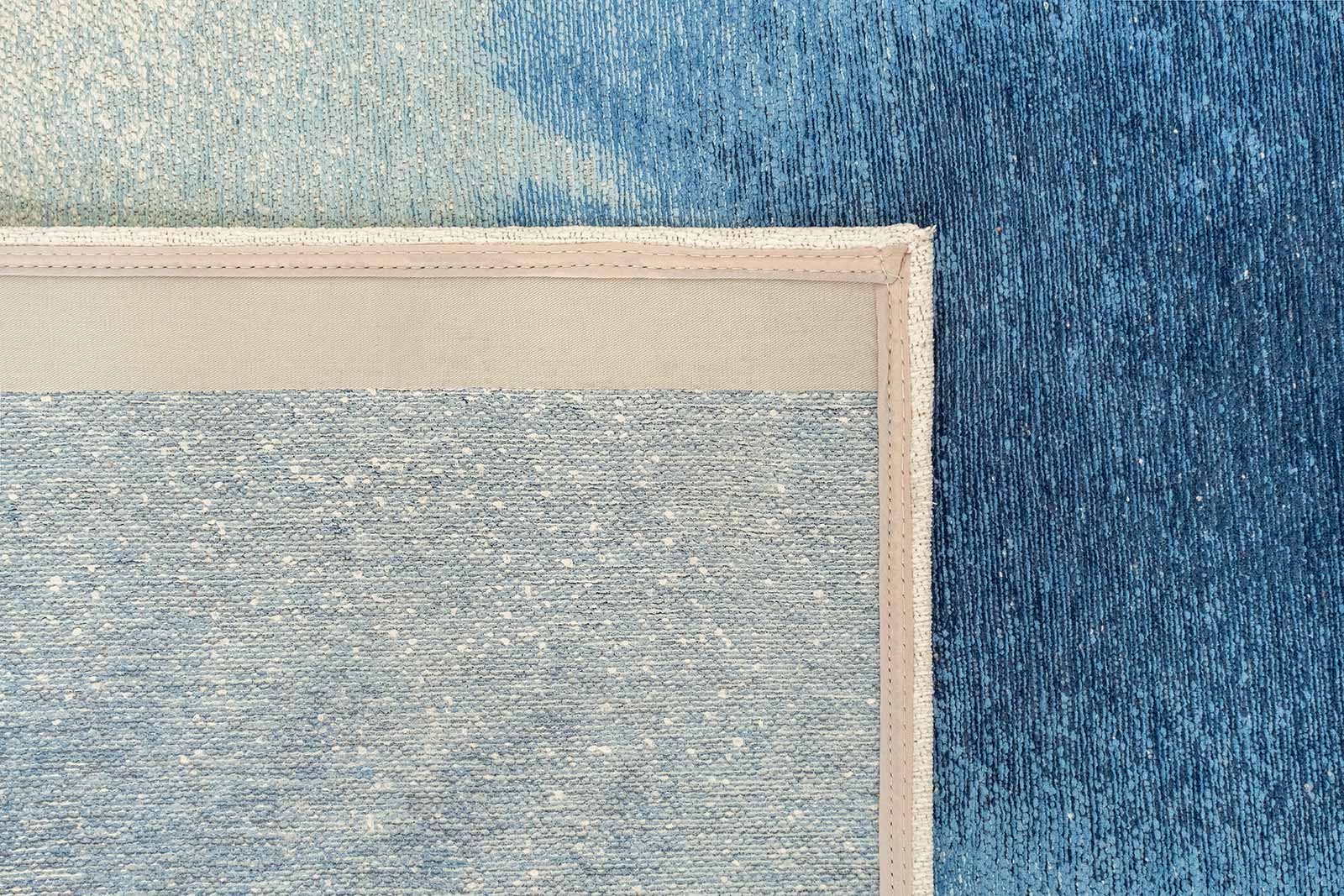 Louis De Poortere preproga Meditation 2102 Drop Dream In Blue back