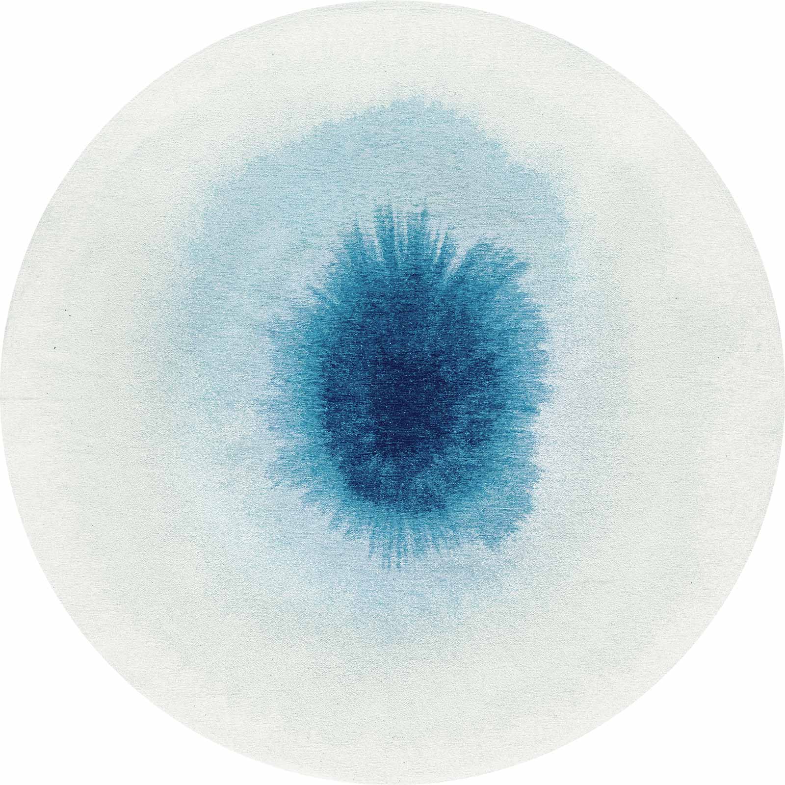 Louis De Poortere preproga Meditation 2102 Drop Dream In Blue round